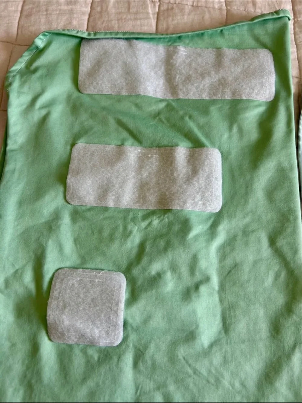 The Ollie Swaddle Bundle of 2 | Mint & Blue | Includes 2 Laundry Bags